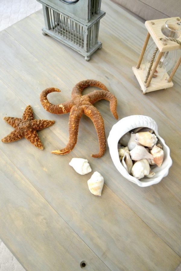 How To Make A Faux Driftwood Coffee Table In A Few Easy Steps