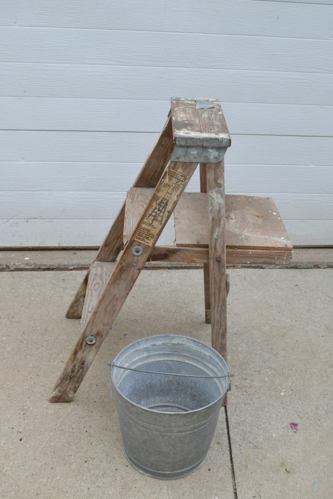 A drink station is always a fun addition to any party or gathering. You can make a drink station out of many things, but we think this repurposed step ladder is a genius way to serve drinks!