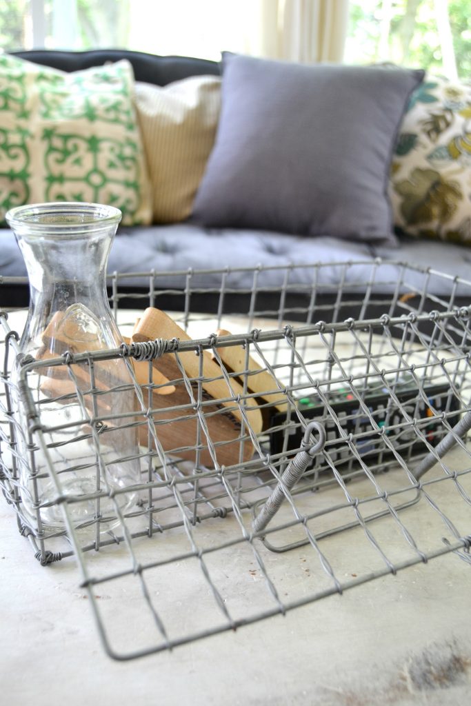 If you are looking for some easy decorating ideas for your home this summer, click over to see how I use yard sale finds and thrift store treasures in my summer home tour. 