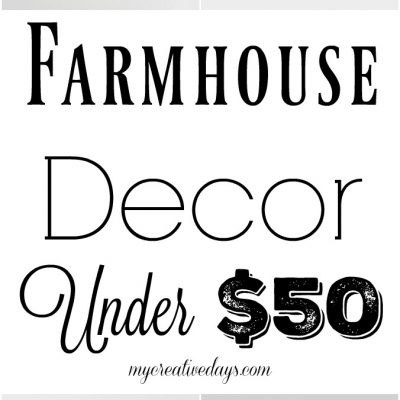 Farmhouse Decor Under $50