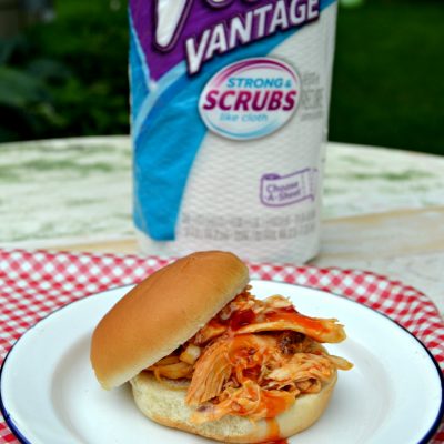 Shredded Chicken Sandwiches