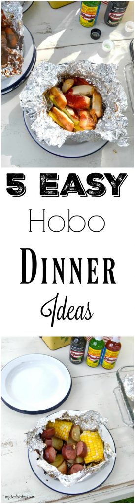 If you are going camping or just want some new recipes to cook on your backyard grill, click over to get these 5 easy hobo dinner meals that will feed a crowd or just your family. 