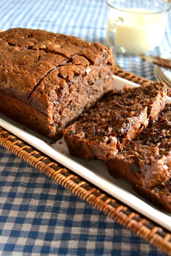 If you love zucchini bread and want to find an easy recipe, click over to get this moist zucchini bread recipe that involves chocolate! 