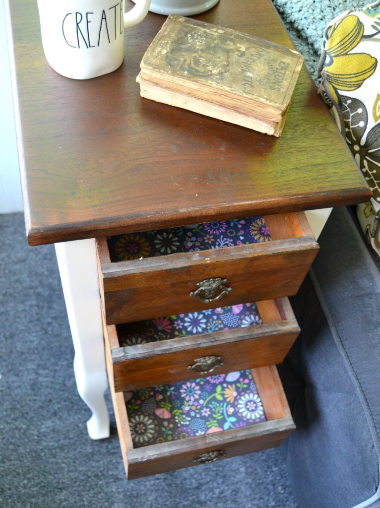 Are you looking for a side table to add to your space? Click over and see how to make over an old side table into a beautiful piece for your home. 