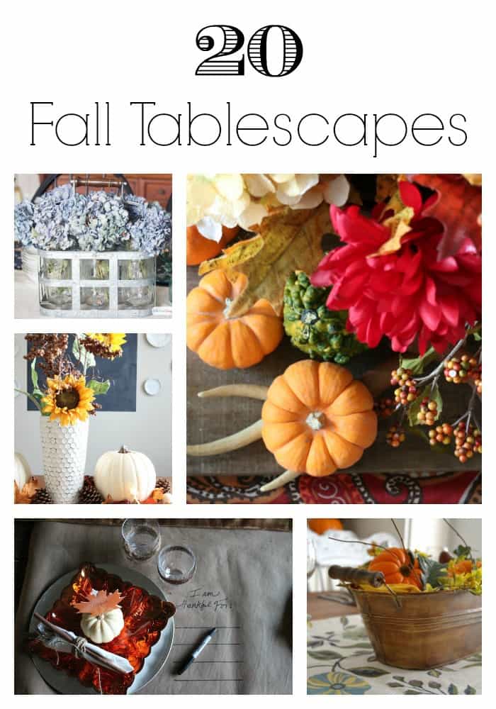 If you love decorating for the beautiful fall season, you will love these 20 fall table decor ideas that will welcome the season with open arms into your home. 