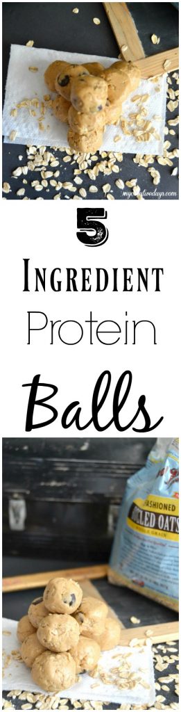 Are you looking for a protein packed snack recipe? Click over to get this easy, 5 ingredient protein balls recipes that you and your family will devour!