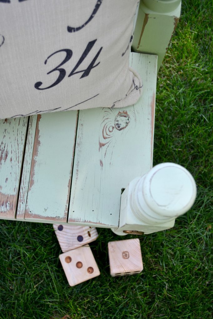 Are you looking for an entryway bench, but don't want to spend a lot of money? Click over to get the tutorial on how to repurpose a bed frame into a custom entryway bench. 