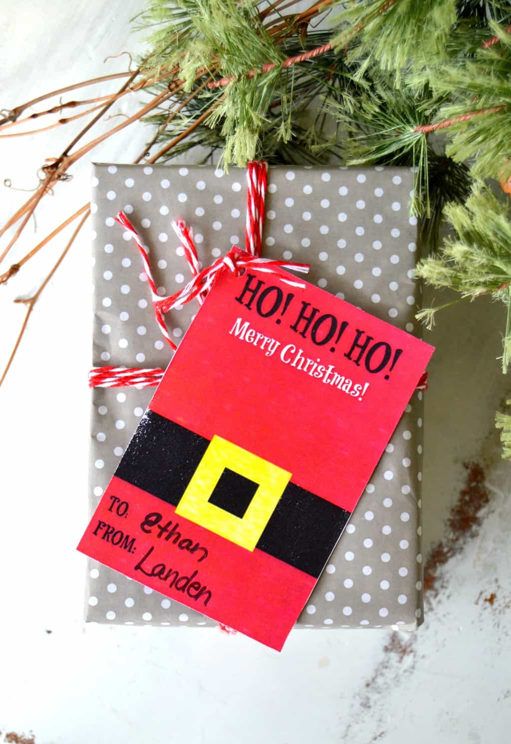 FREE Printable Christmas Gift Tags That Will Add Personality To