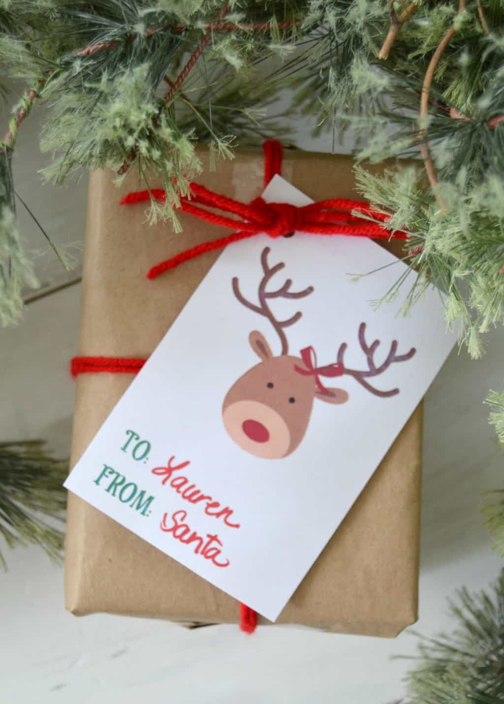 FREE Printable Christmas Gift Tags That Will Add Personality To