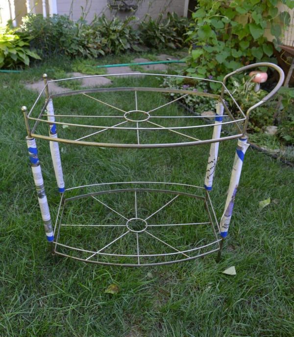 Serving Cart Makeover That Brought A Broken Cart Back To Greatness