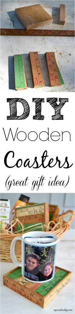 Coasters are always a need for your home. Click over to see how to make these DIY wooden coasters for your own home. They also make a great gift idea for family and friends. 