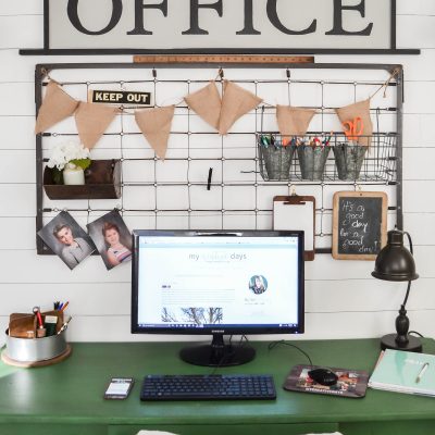 DIY Office Sign