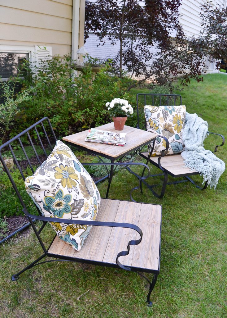 DIY Outdoor Furniture Makeover 