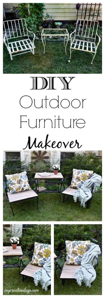 DIY Outdoor Furniture Makeover 