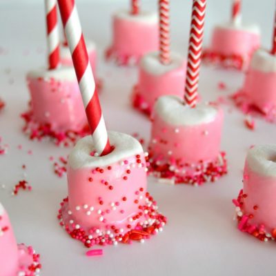 Homemade Valentines: Marshmallow Treat Gifts