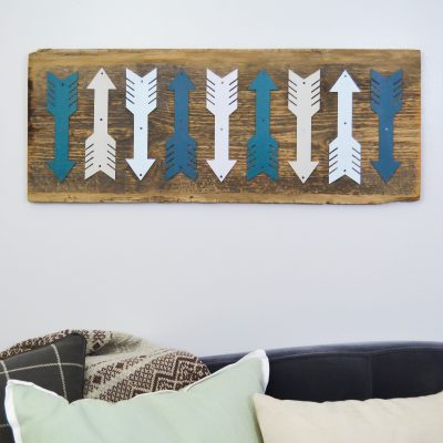 DIY Arrow Symbol Art {DIY in 30}