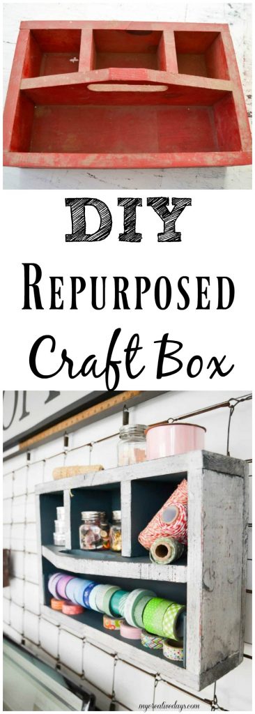 If you are looking for more ideas for craft storage, click over and see how easy it is to create a DIY craft box from something you may have on hand. 