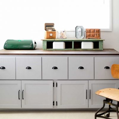 Cabinet Makeover For The Office That Didn’t Work