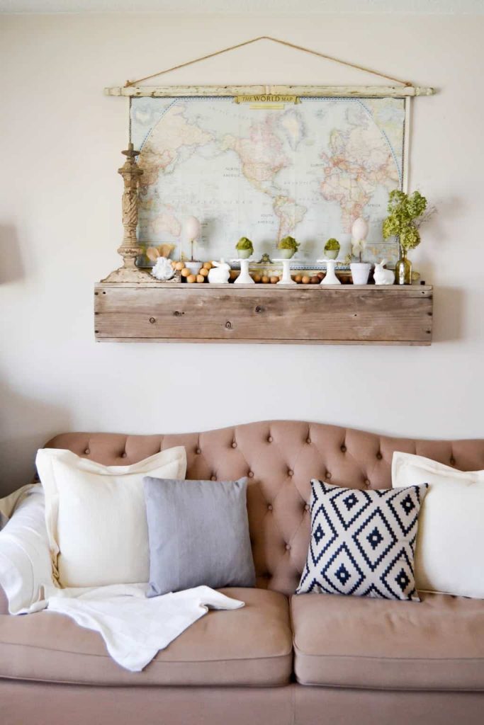Do you struggle with decorating your mantel? Click over and see how to take the stress out of it and how to decorate a mantel easily!