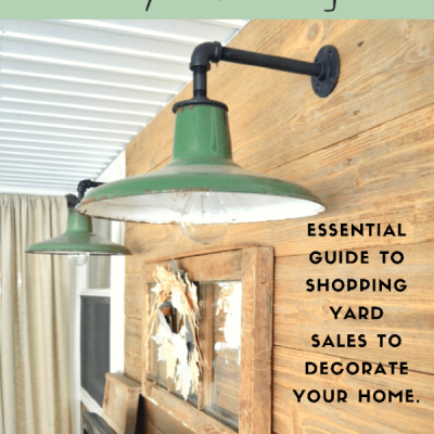 How To Decorate Your Home On A Yard Sale Budget