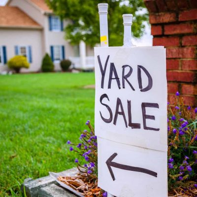 How To Organize A Profitable Yard Sale