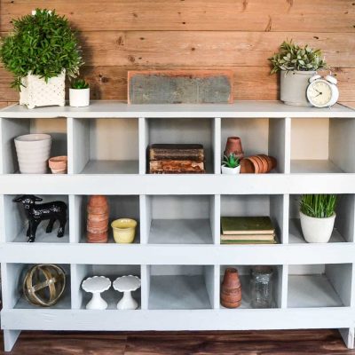 DIY Nesting Boxes {Made From A Bookshelf!!}