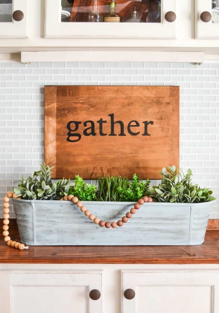 If you are looking for a galvanized tub planter, click over and see how easy it is to create a painted galvanized planter for all your planting needs. 