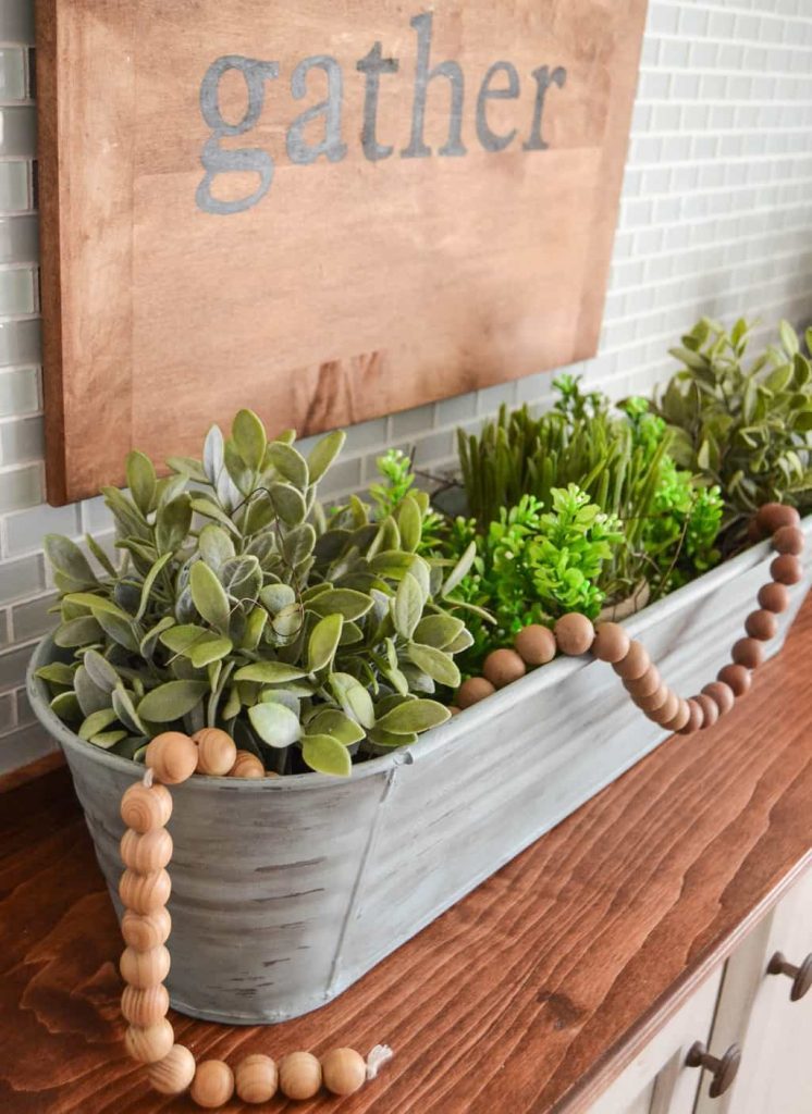 If you are looking for a galvanized tub planter, click over and see how easy it is to create a painted galvanized planter for all your planting needs. 