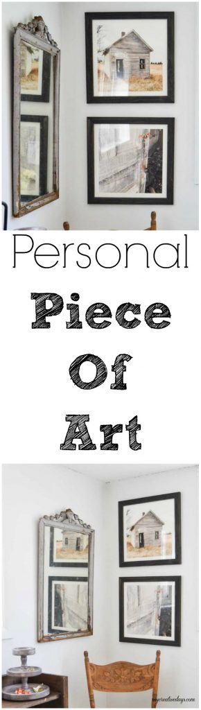 If you are looking for a piece of art to add to a space in your home, click over and see how easy it is to add a personal piece of art to your home that is full of beauty and meaning. 