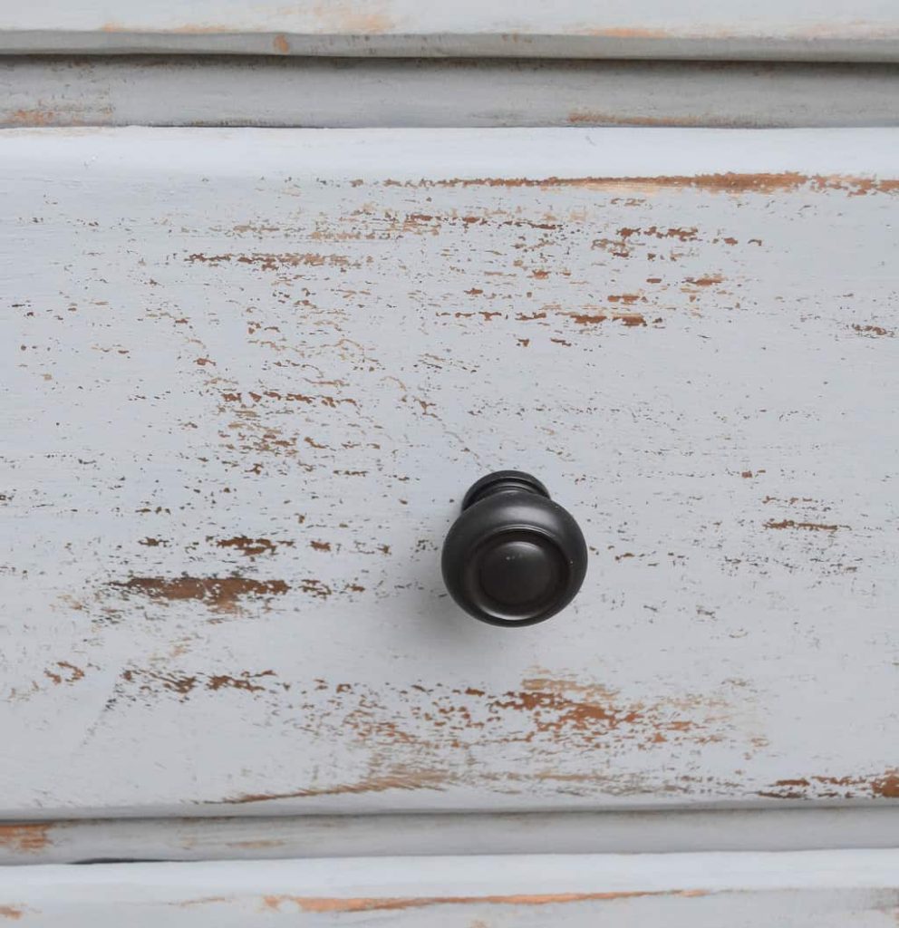 Dresser Makeover With Milk Paint - Want to try milk paint on a piece of furniture? Check out this Dresser Makeover With Milk Paint!