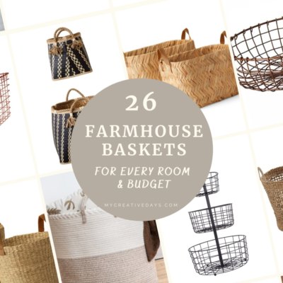 Farmhouse Baskets For Every Room & Every Budget