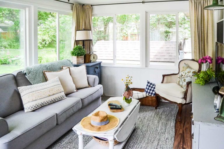 Summer Porch Tour With New Barn Find - My Creative Days