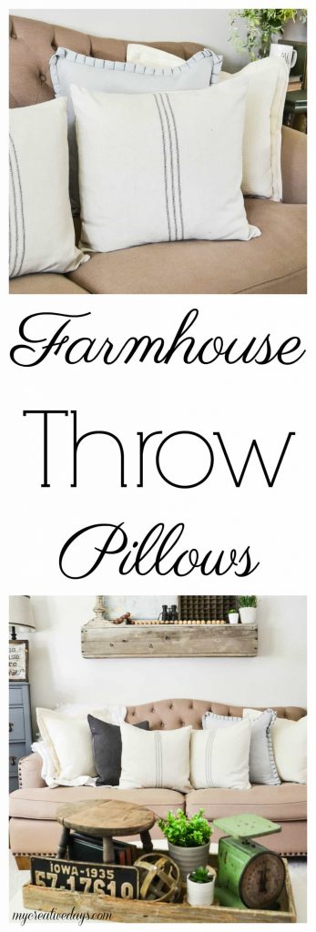 Farmhouse Throw Pillows - If you are looking for farmhouse throw pillows, look no further. This post will show you where to get them.