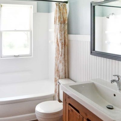 Budget Bathroom Makeover That Looks Expensive!