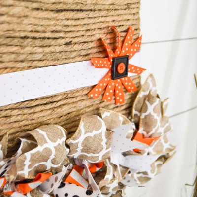 Fall Decorating: Witch Hat Wreath