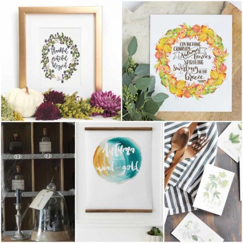 Free Fall Printable: Grateful For Simple Blessings - My Creative Days