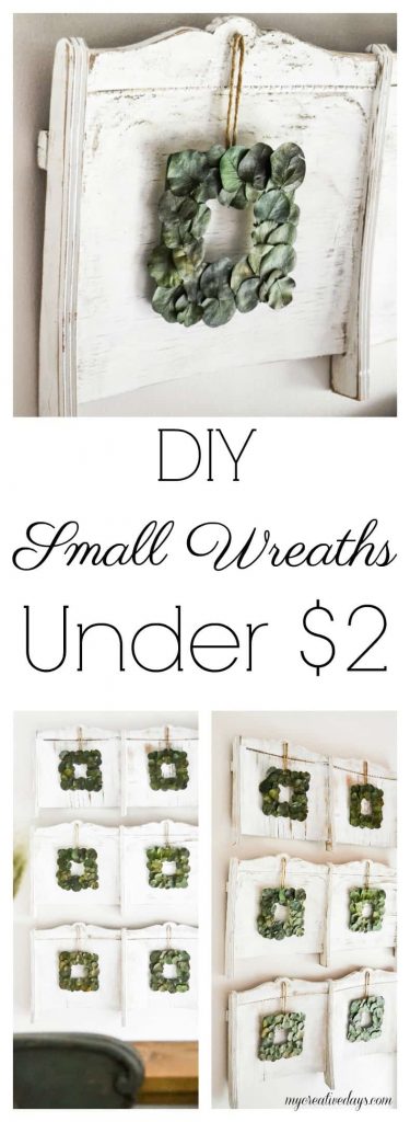 DIY Small Wreaths Under $2