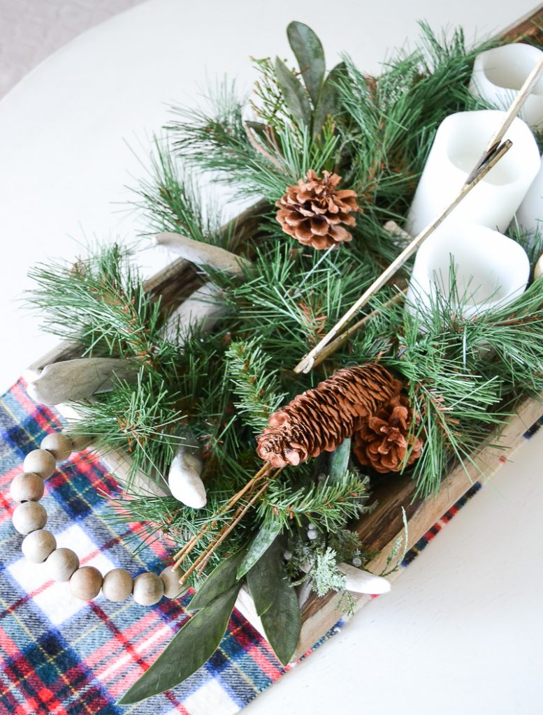 Simple Ways to Decorate with Artificial Christmas Greenery without breaking the bank.