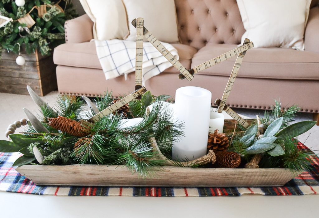 How to Decorate with Artificial Christmas Greenery without breaking the bank.