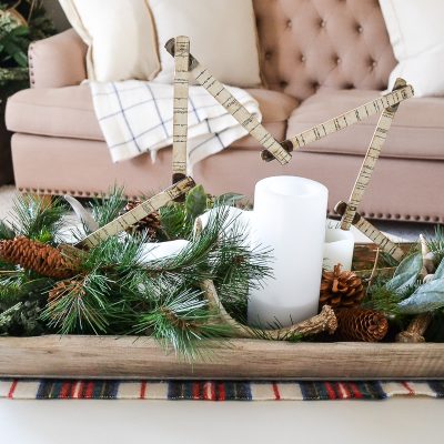 Decorate With Artificial Christmas Greenery INEXPENSIVELY!