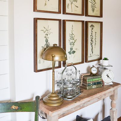 Framed Botanical Prints For The Entry