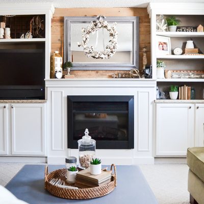 How To Style A Mantel After Christmas