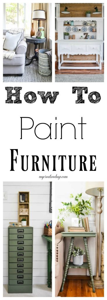 If you would like to start painting some furniture pieces, it is very important to take the proper steps so you can the best outcome.. This post will give you all the tips on how to paint furniture from a seasoned furniture painting pro.