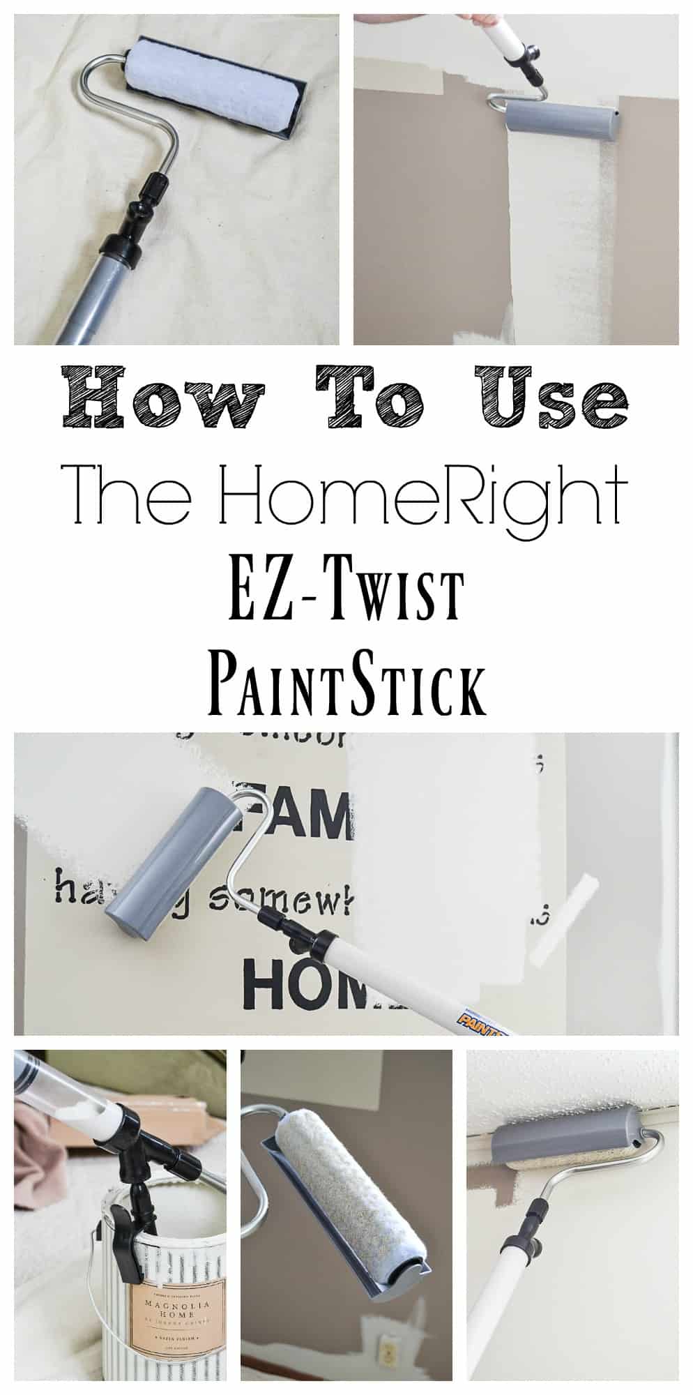 Quick and Easy Painting with the HomeRight PaintStick EZ-Twist - The DIY  Village