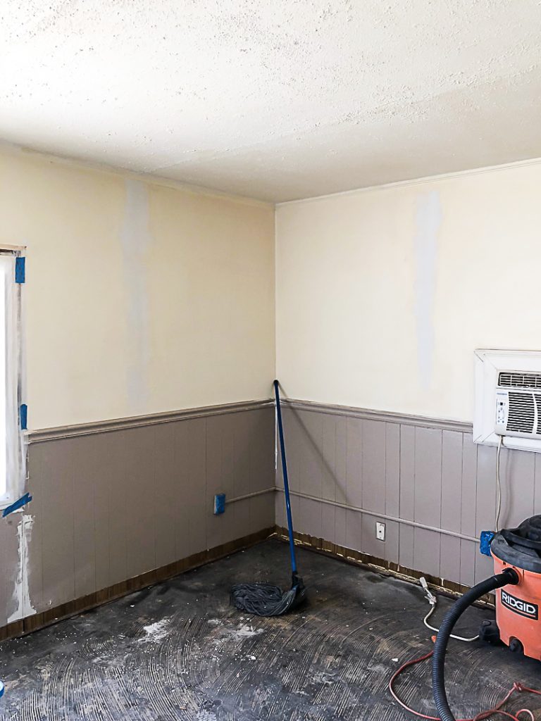 If you are looking to invest in a paint sprayer that is going to be your painting projects easier and faster, click over to find the paint sprayer that helped us prime the walls in the entire house in an hour.