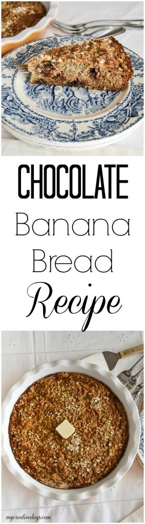 If you are looking for an easy chocolate banana bread recipe, you have found it. This easy recipe will be your family's favorite and you won't have to throw out over ripe bananas ever again!