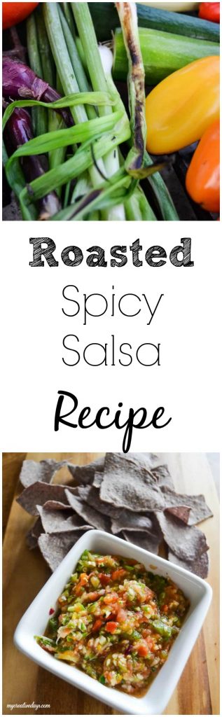 If you love homemade salsa, click over to get this easy Roasted Spicy Salsa Recipe that can be made from your garden veggies. 