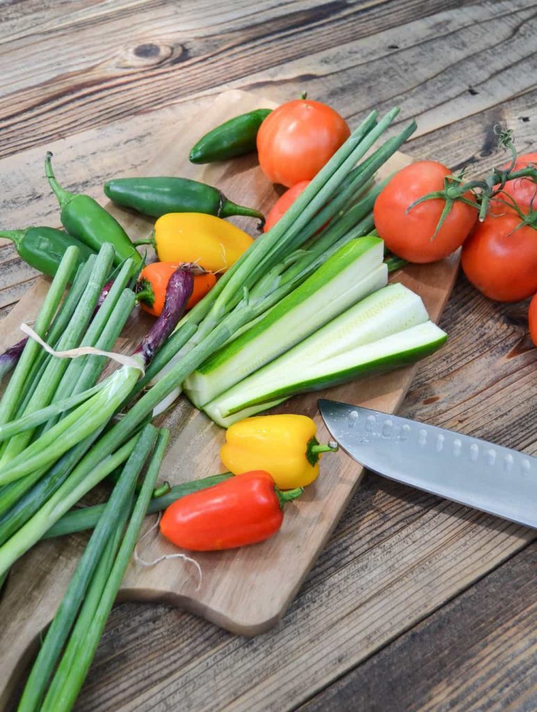 If you love homemade salsa, click over to get this easy Roasted Spicy Salsa Recipe that can be made from your garden veggies. 