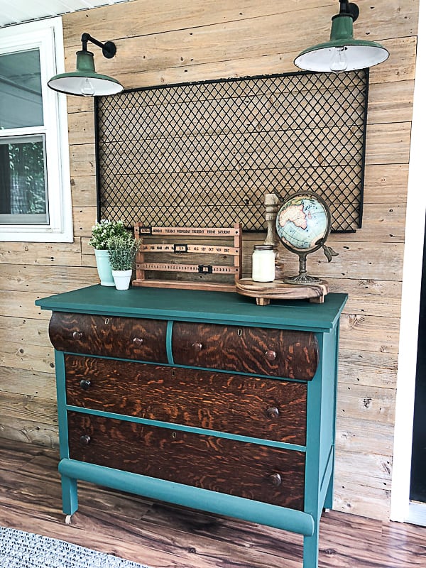 If you love the look and function of a solid wood dresser, but don't have a big budget to get one, click over to see how to shop your local yard sales to get one for pennies and make it over to fit exactly what you are looking for.