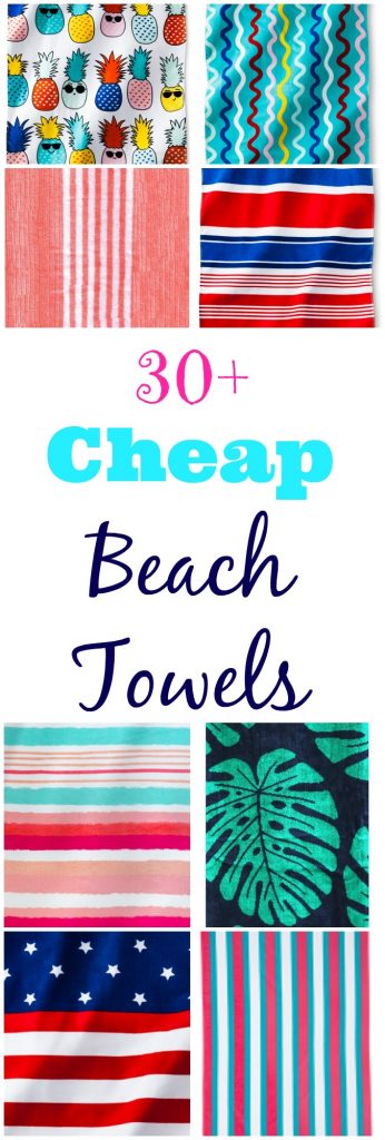 If you are in the market for some cheap beach towels, you have some to the right place. Click over to find the cutest beach towels that won't break the bank this summer!